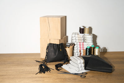 【 WORKSHOP KIT 】フリンジサコッシュの作り方