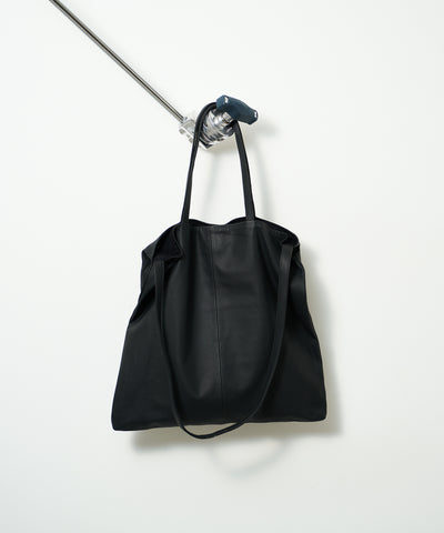 #11 / フラックストート (black) / やぎ革・ベアー