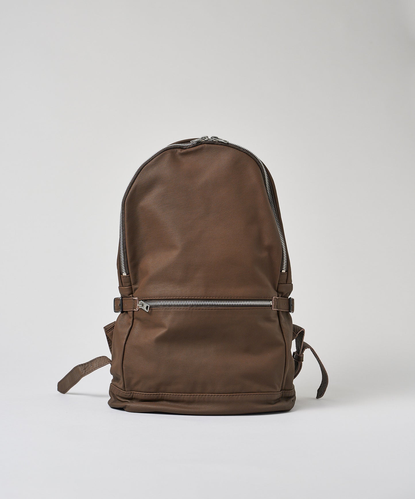 #11《SALE 30%》デイリュックミッド (dark brown) / やぎ革・ベアー