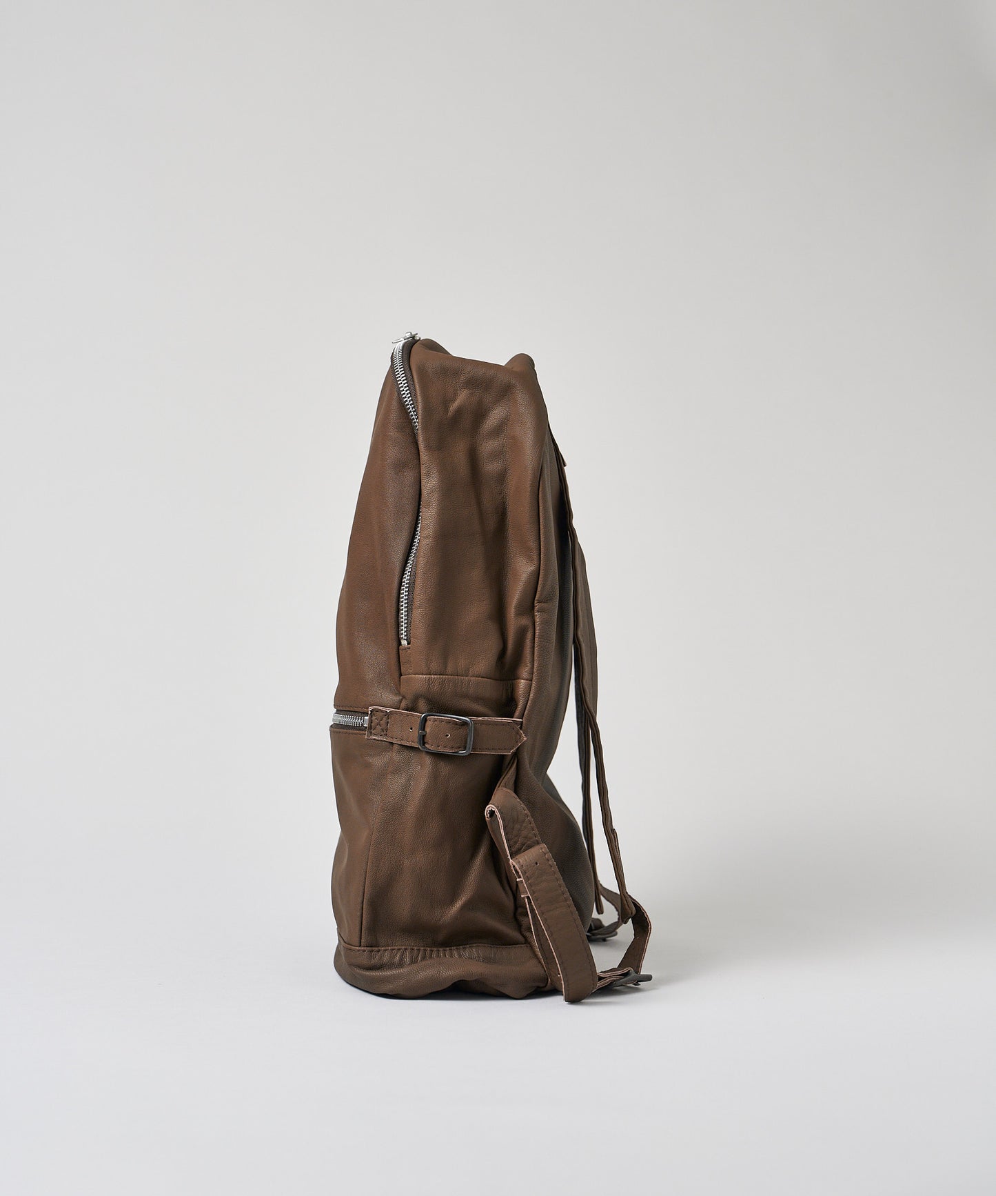 #11《SALE 30%》デイリュックミッド (dark brown) / やぎ革・ベアー