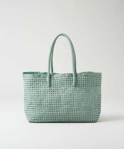 #16/ バスケットM(sage green)/ やぎ革・ゴートメッシュ