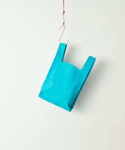 #30《SALE 40%》ミニレジブクロ(turquoise)/ ピッグスキン・ハリー