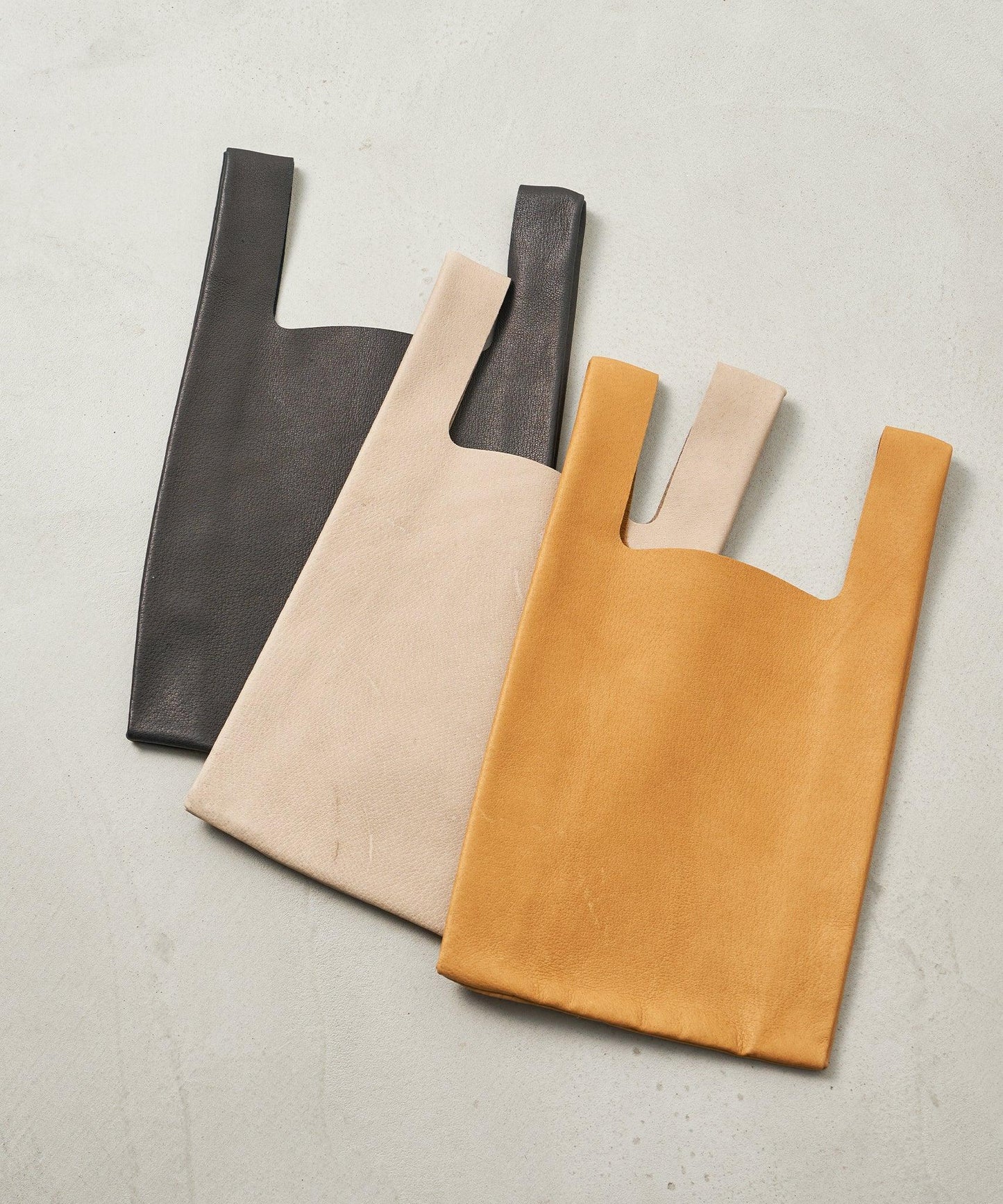 #30/ ミニレジブクロ(pink beige)/ ピッグスキン・ハリー - REN