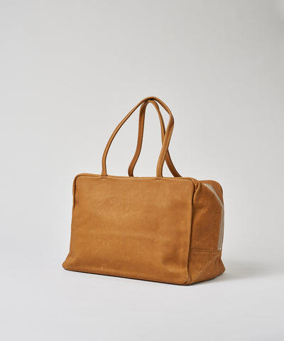 #30/ スクエアダッフル M(camel)/ ピッグスキン・ハリー