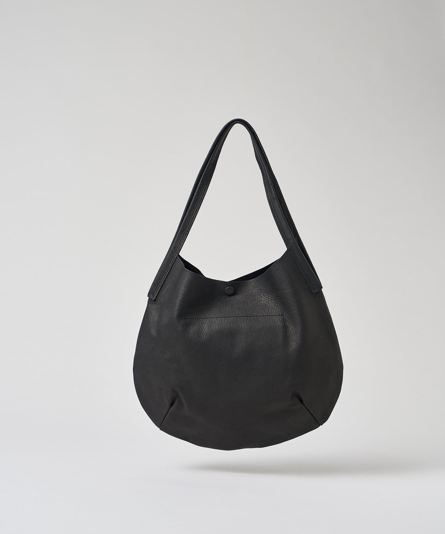#30《Limited 10%》サークルトート(black)/ ピッグスキン・ハリー