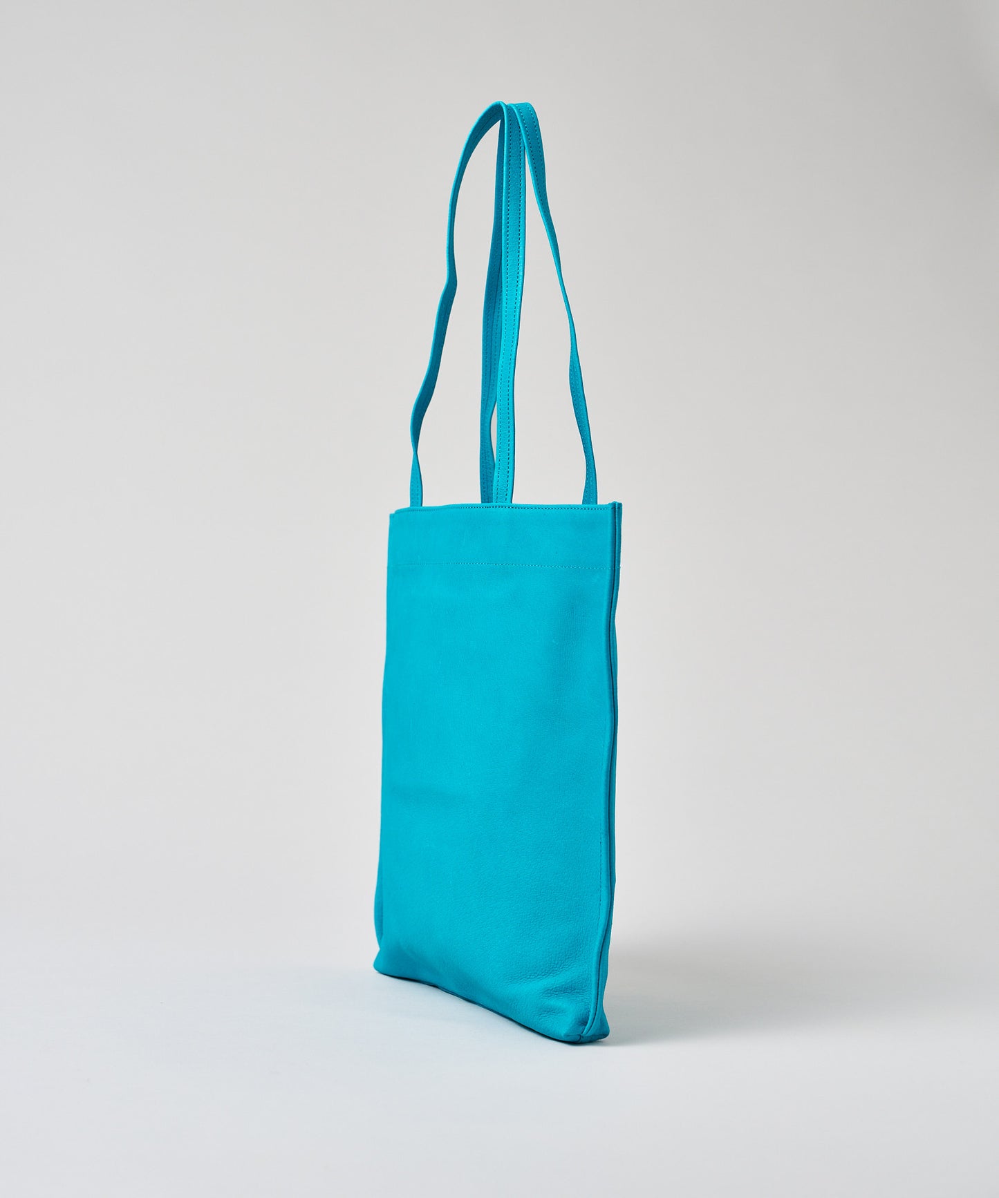 #30《SALE 30%》ドキュメントトート(turquoise) / ピッグスキン・ハリー