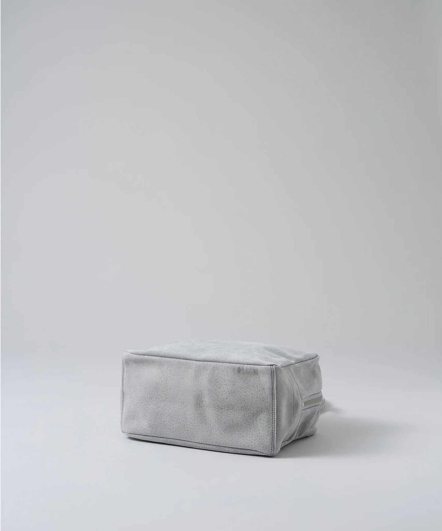 #39/ スクエアダッフル XS(sand gray)/ ピッグスキン・ライニングスエード - REN