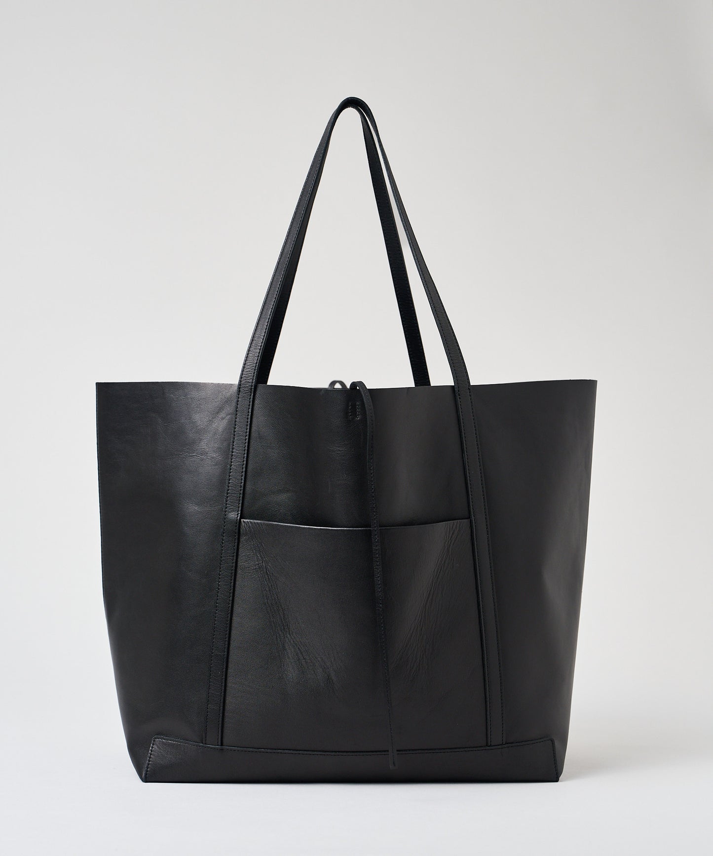 #45/ マキシトート / 牛革・アペルト(black)