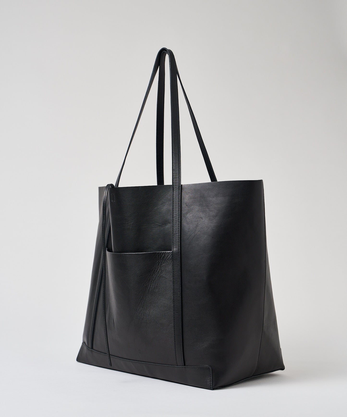 #45/ マキシトート / 牛革・アペルト(black)