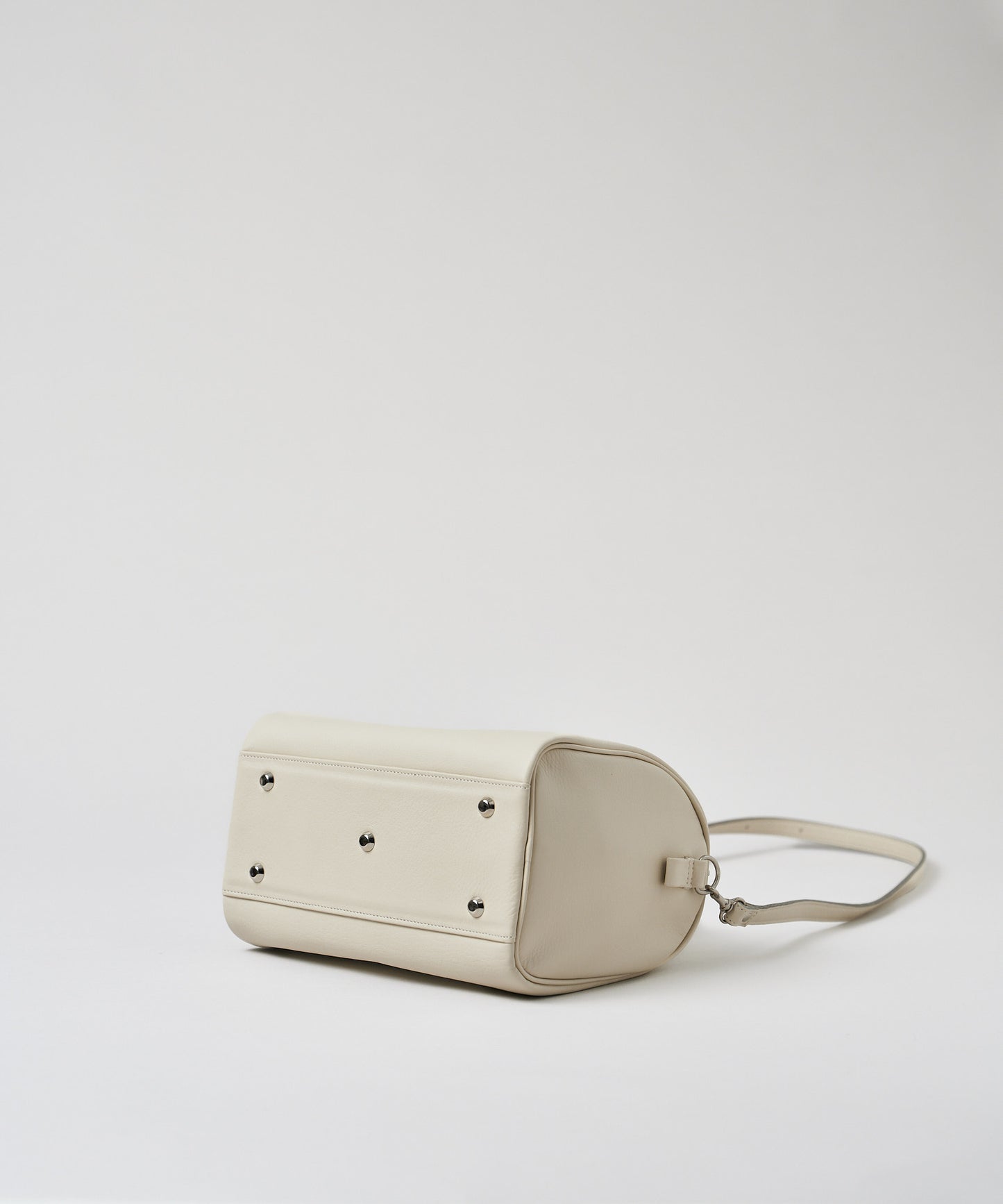 #52/ ミニボストン(ivory)/ 牛革・バレンシア