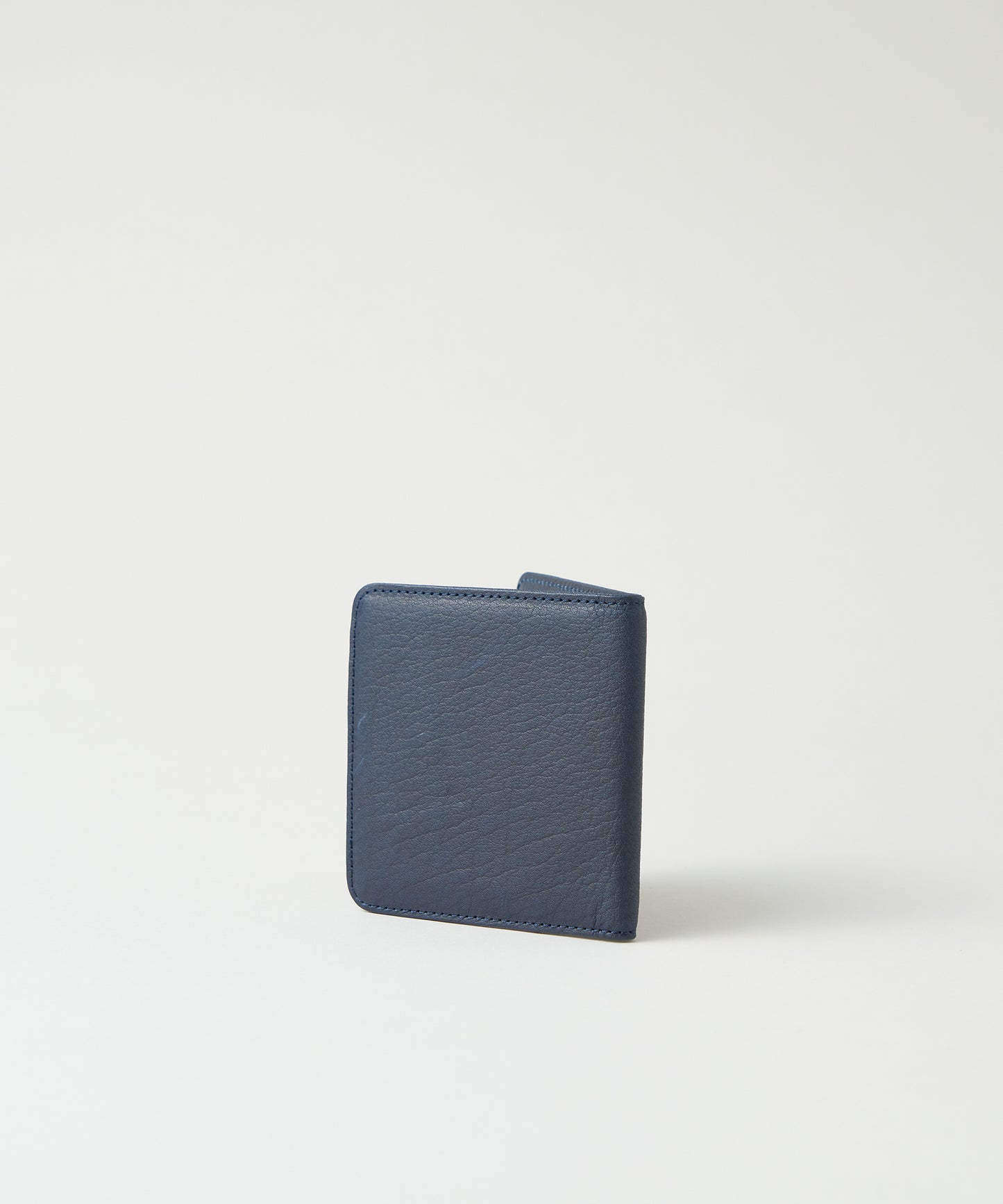 #55b / クリップウォレット(indigo blue)/ 牛革・ベビーバッファロー