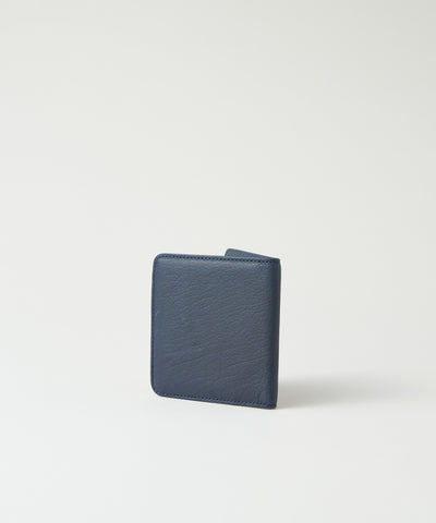 #55b / クリップウォレット(indigo blue)/ 牛革・ベビーバッファロー