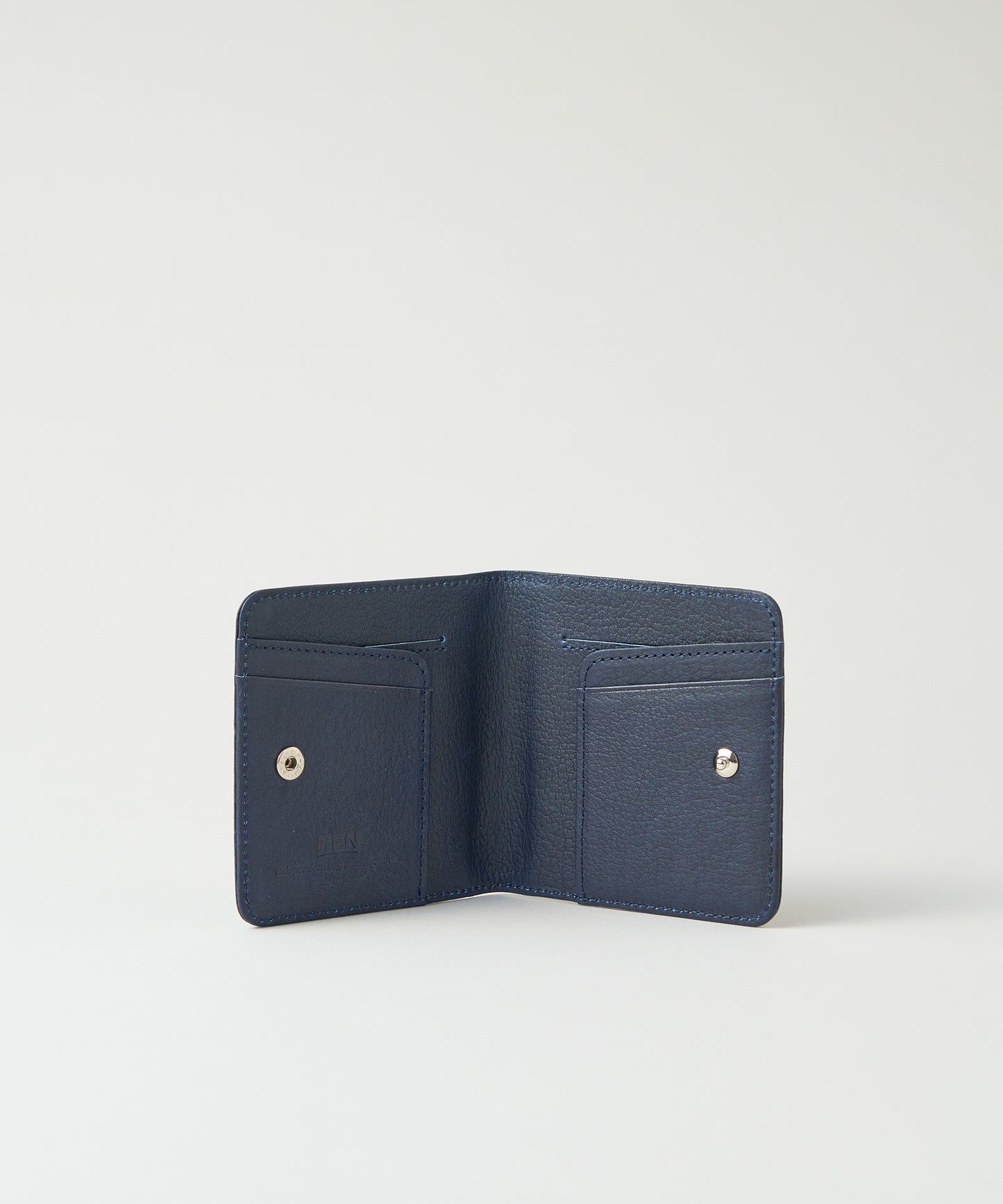 #55b / クリップウォレット(indigo blue)/ 牛革・ベビーバッファロー