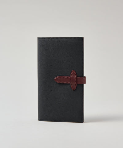 #49 / アドレスウォレット(black) / 牛革・バブルカーフ