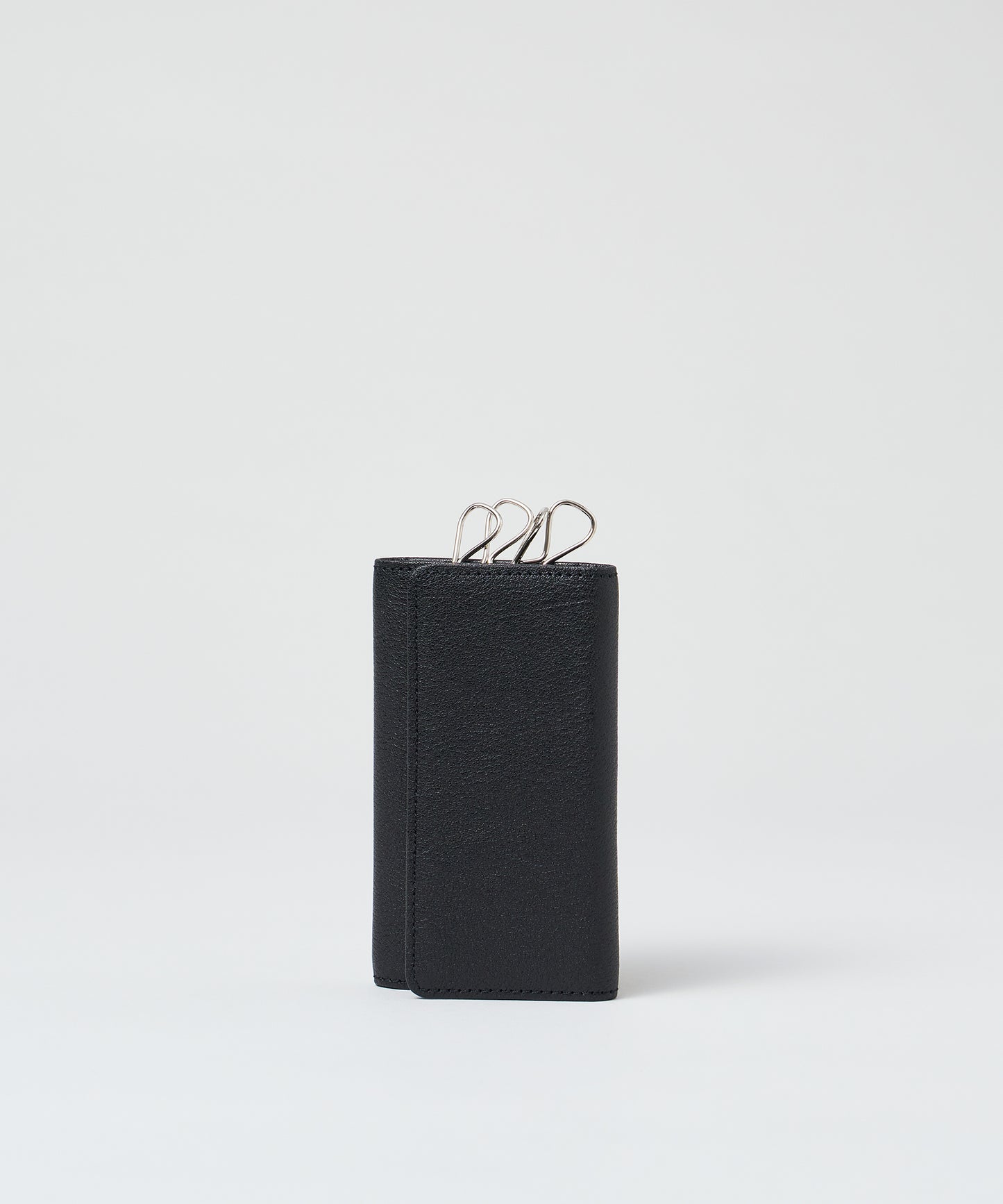 #50/ キーケース(black)/ 牛革・ソラム