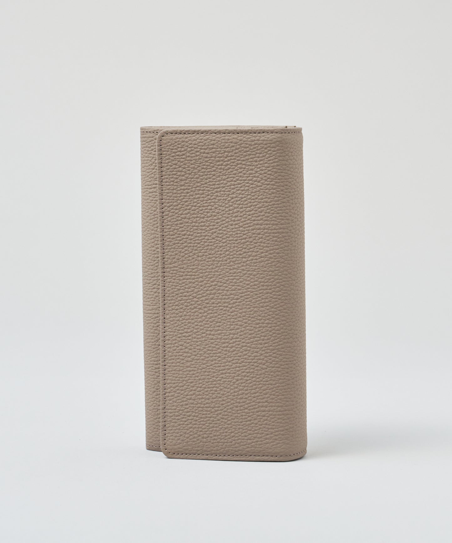 #51/ バンクウォレット(almond gray)/ 牛革・フィリップ
