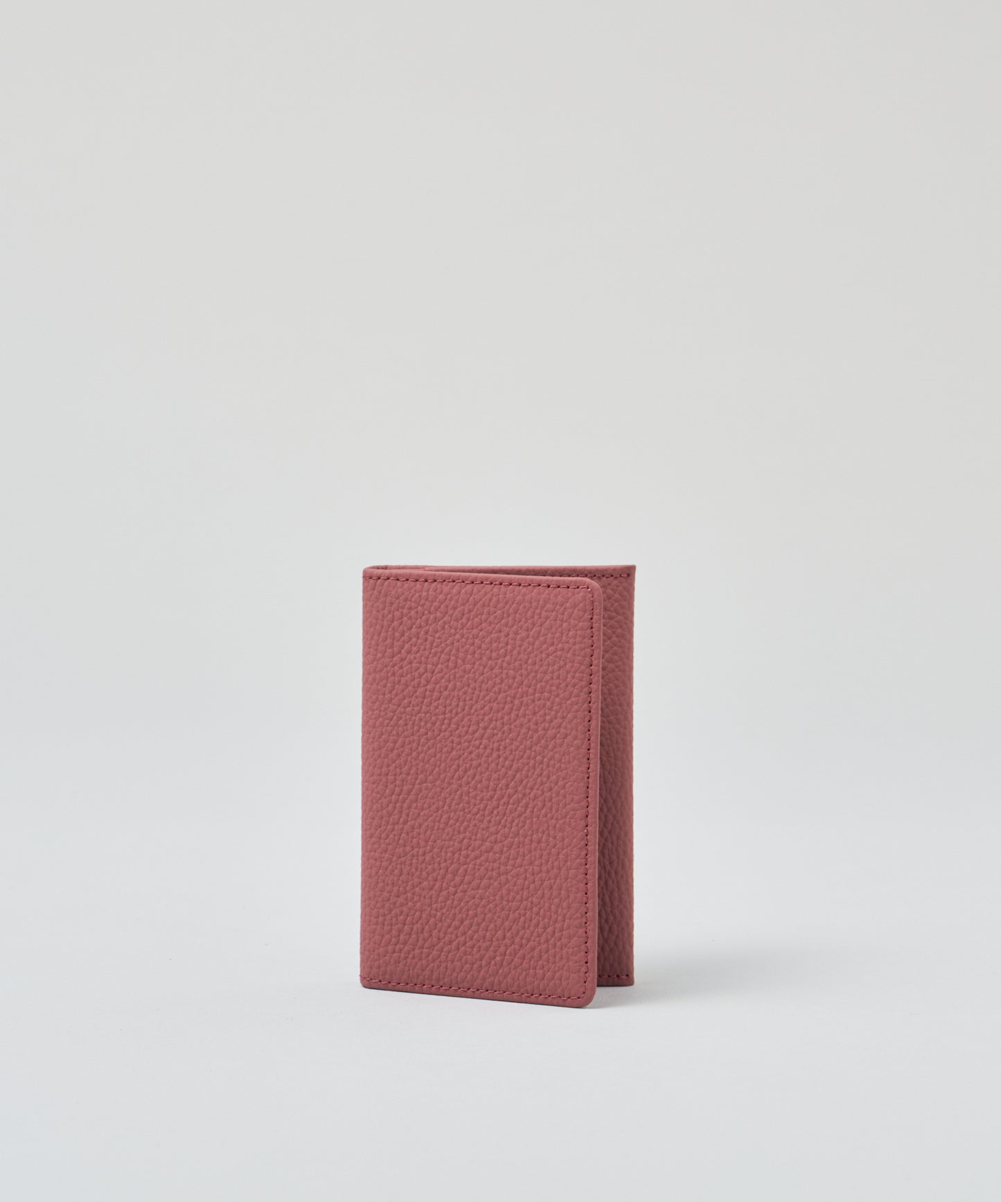 #51/ カードケース(rouge pink)/ 牛革・フィリップ