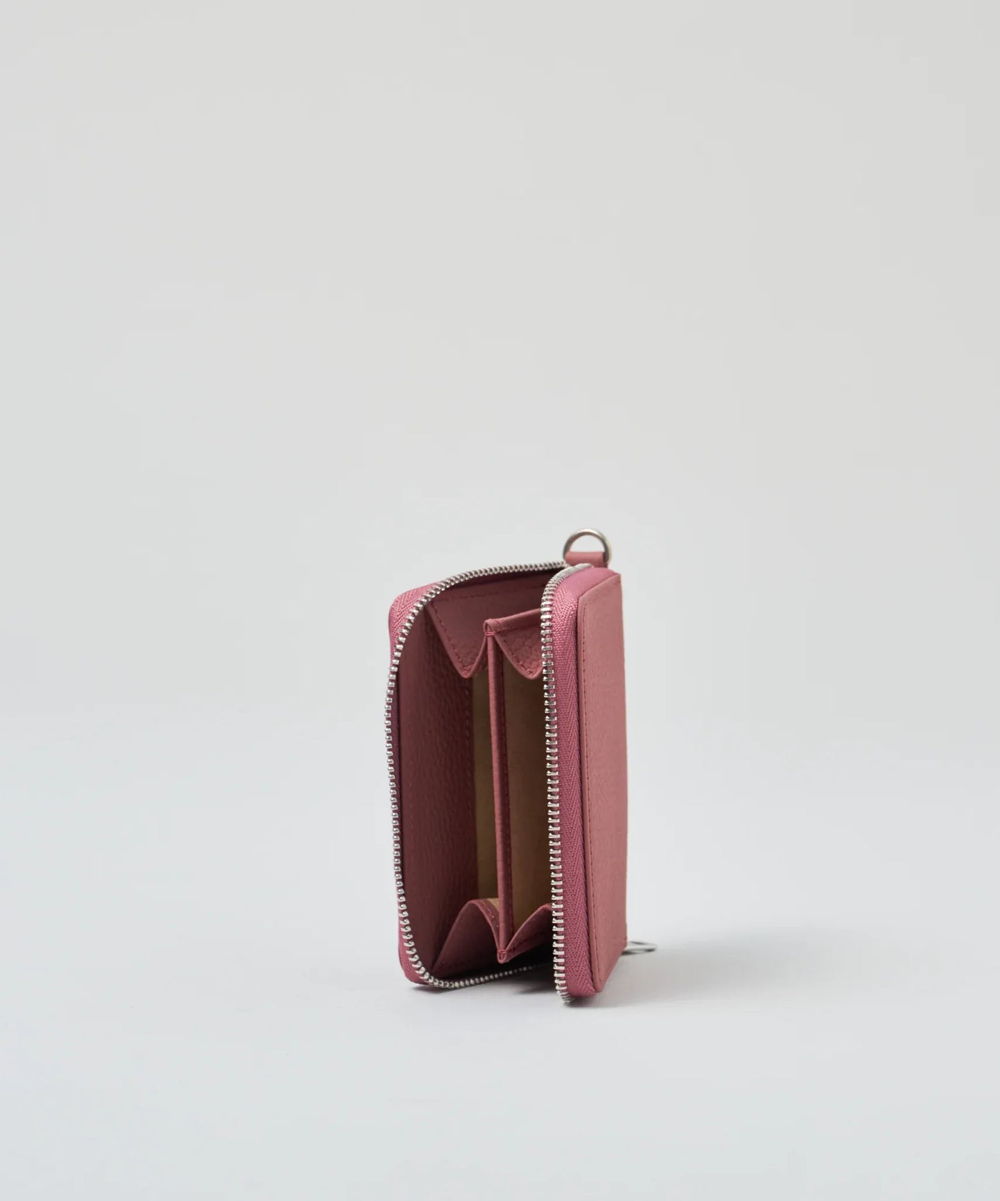 #51/ コインパース(rouge pink)/ 牛革・フィリップ - REN