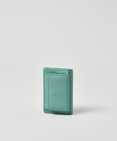 #53 / ミニウォレット(frost blue)/ 牛革・エン