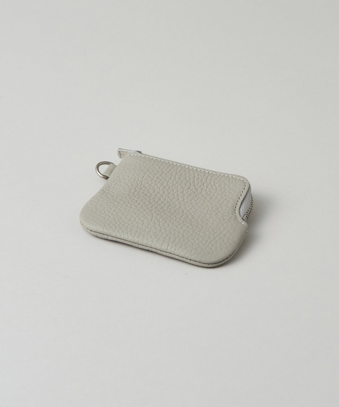 #53/ コインポケット(pale gray)/ 牛革・エン