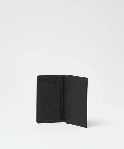 #55/ カードケース(black)/ 牛革・ベビーバッファロー