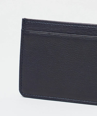 #55b/ フラットパス(indigo blue)/ 牛革・ベビーバッファロー