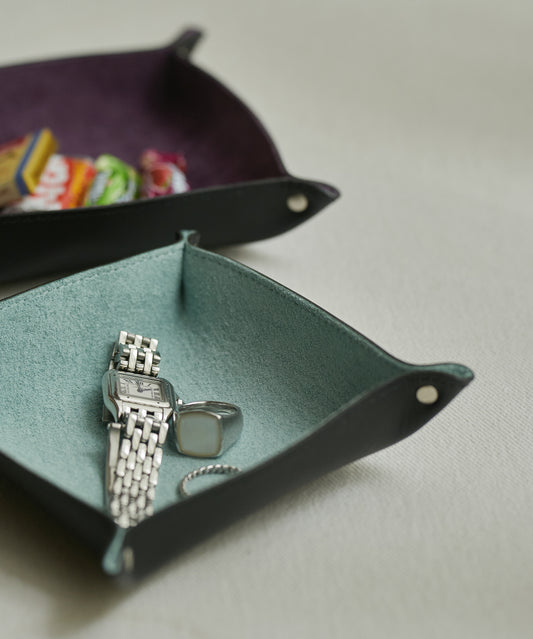 #39/ ホームトレー・スクエア/ ピッグスキン・ライニングスエード