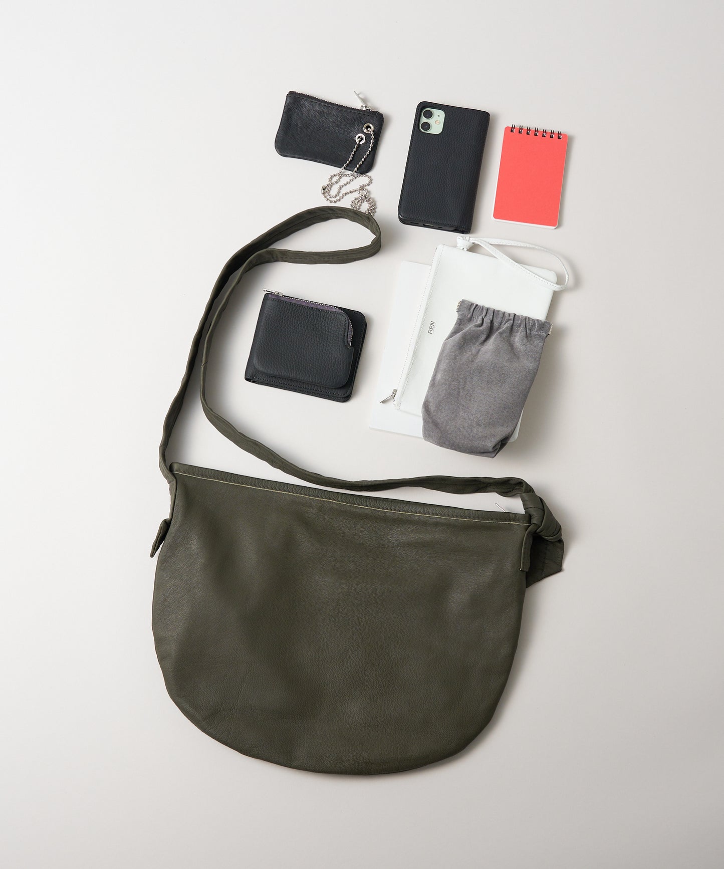 収納イメージ(本体カラー:olive)