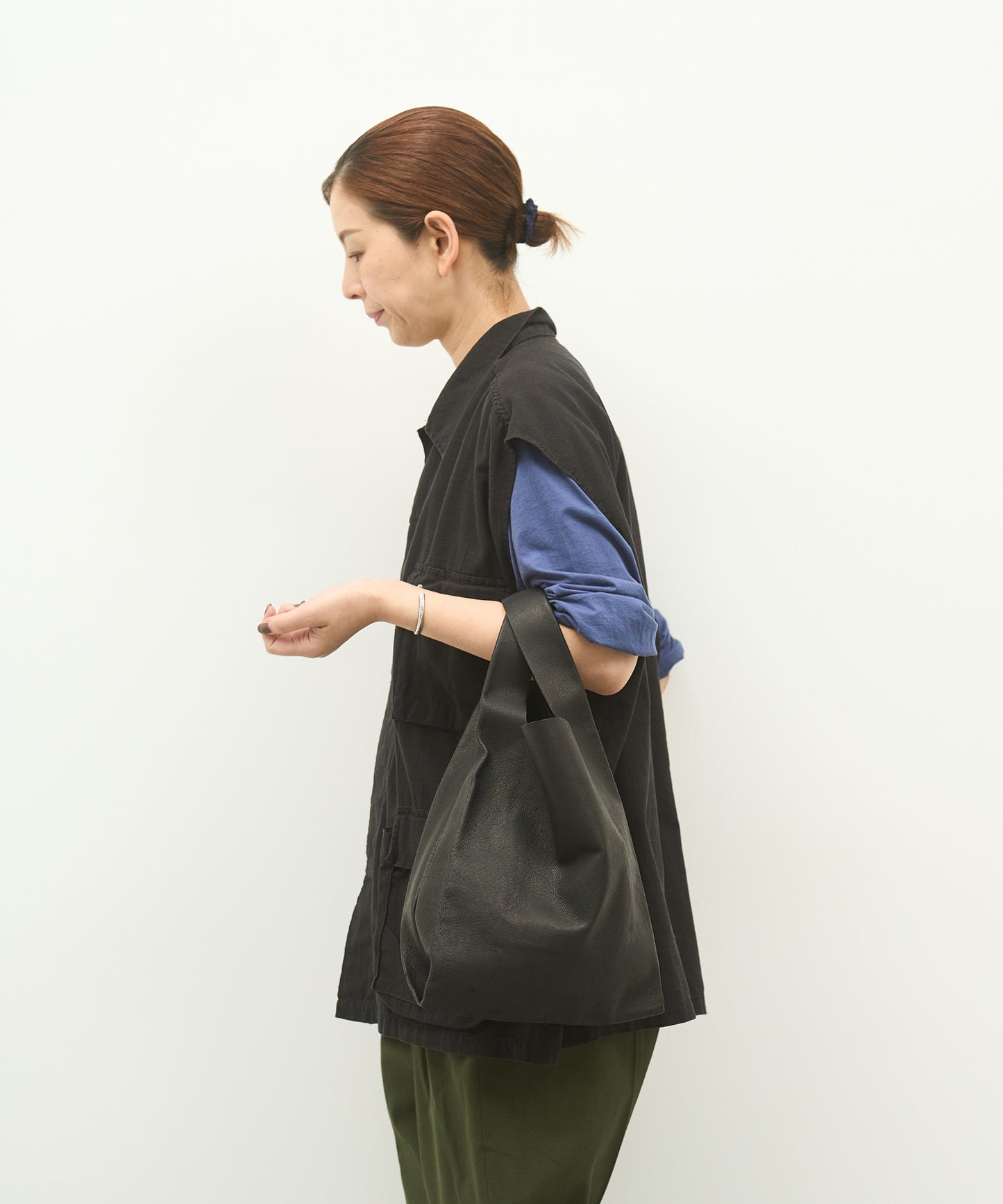 #30《Limited 10%》レジブクロ(black)/ ピッグスキン・ハリー