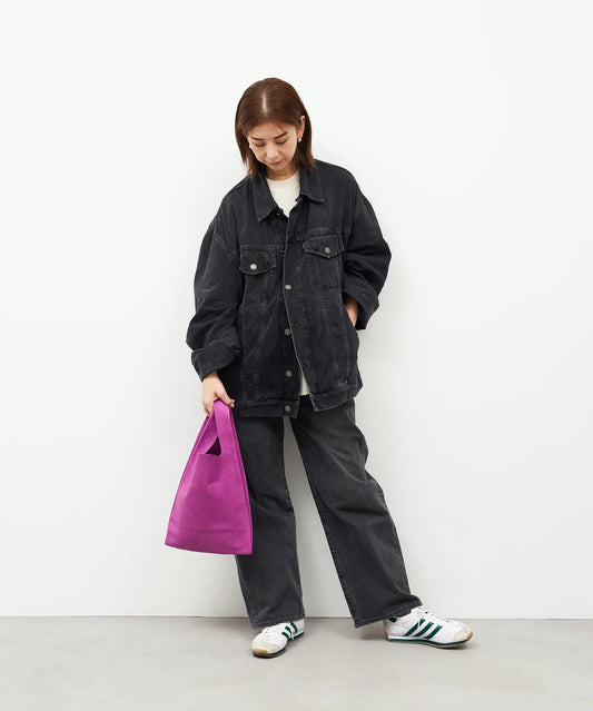 #30《SALE 40%》レジブクロ(peony purple)/ ピッグスキン・ハリー