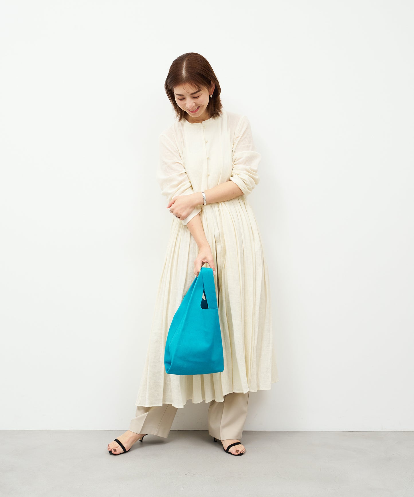 #30《SALE 30%》レジブクロ(turquoise)/ ピッグスキン・ハリー