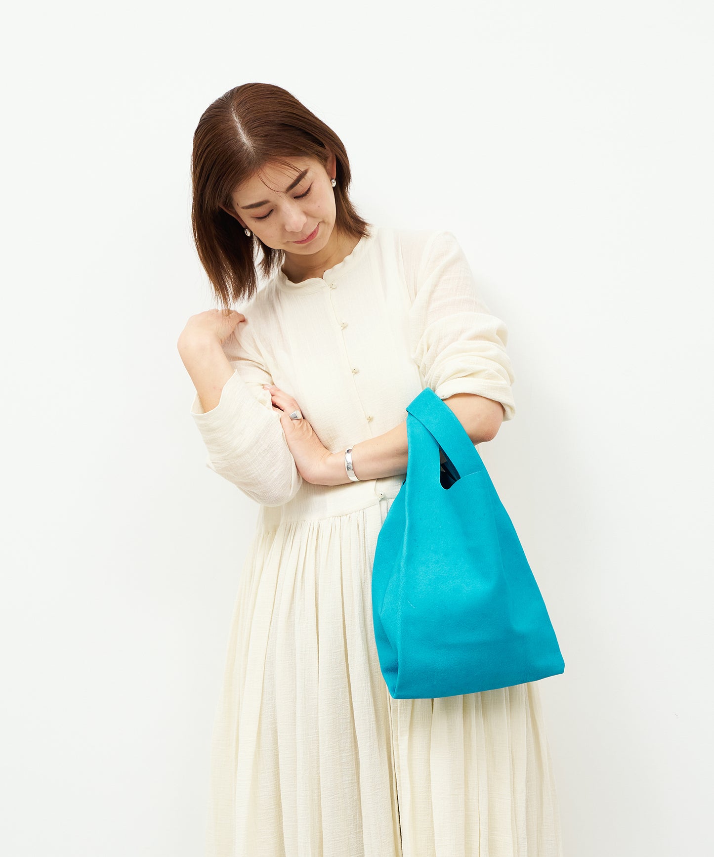 #30《SALE 30%》レジブクロ(turquoise)/ ピッグスキン・ハリー
