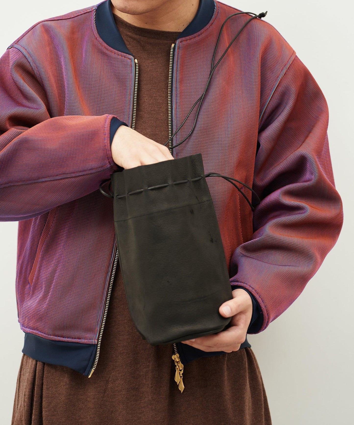 #30/ キャニスターボトル(black)/ ピッグスキン・ハリー - REN