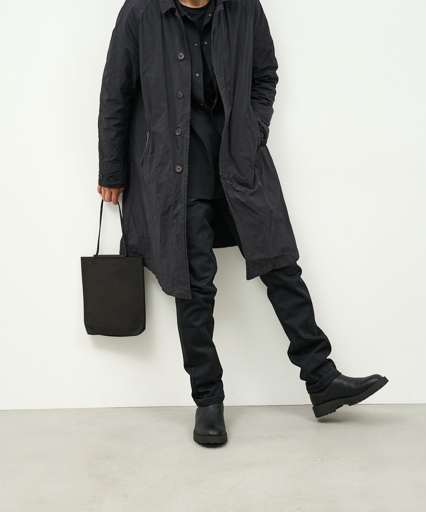 #30 / ミニトート(black)/ ピッグスキン・ハリー