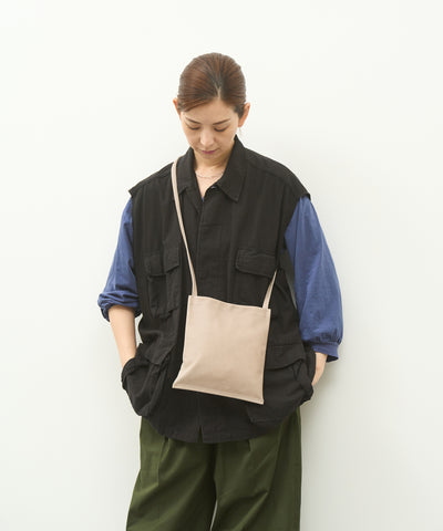 #30/ デイサコッシュ(pink beige)/ ピッグスキン・ハリー