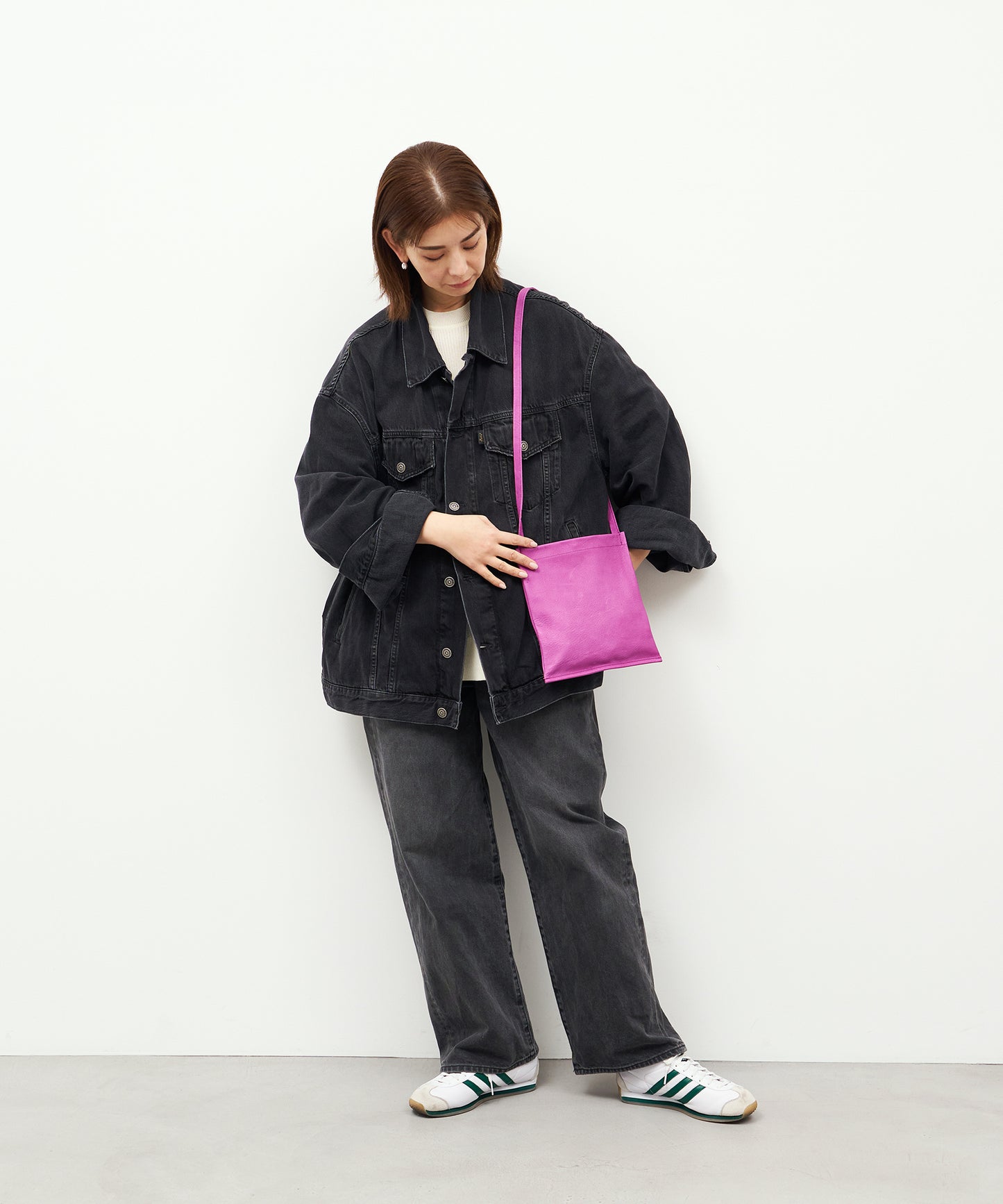 #30/ デイサコッシュ(peony purple)/ ピッグスキン・ハリー
