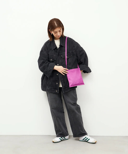 #30《SALE 40%》デイサコッシュ(peony purple)/ ピッグスキン・ハリー