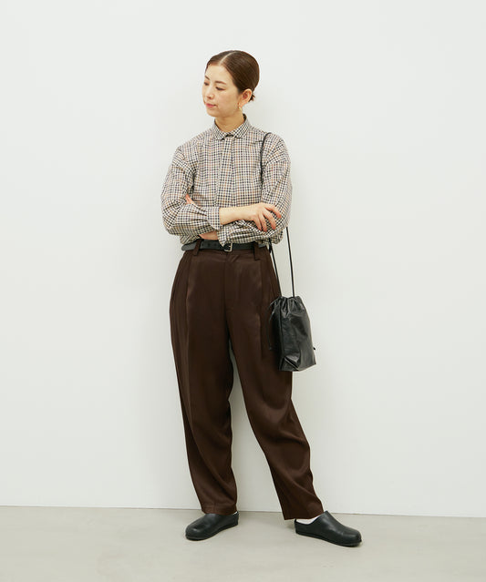 #45《Limited 5%》ステムドロー(black)/ 牛革・アペルト