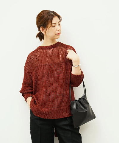 #45《SALE 30%》フロートミニトート(black)/ 牛革・アペルト