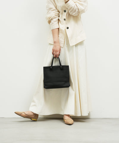 #51b《BF SALE 30%》ミニショッパー(ink black) / 牛革・フィリップ