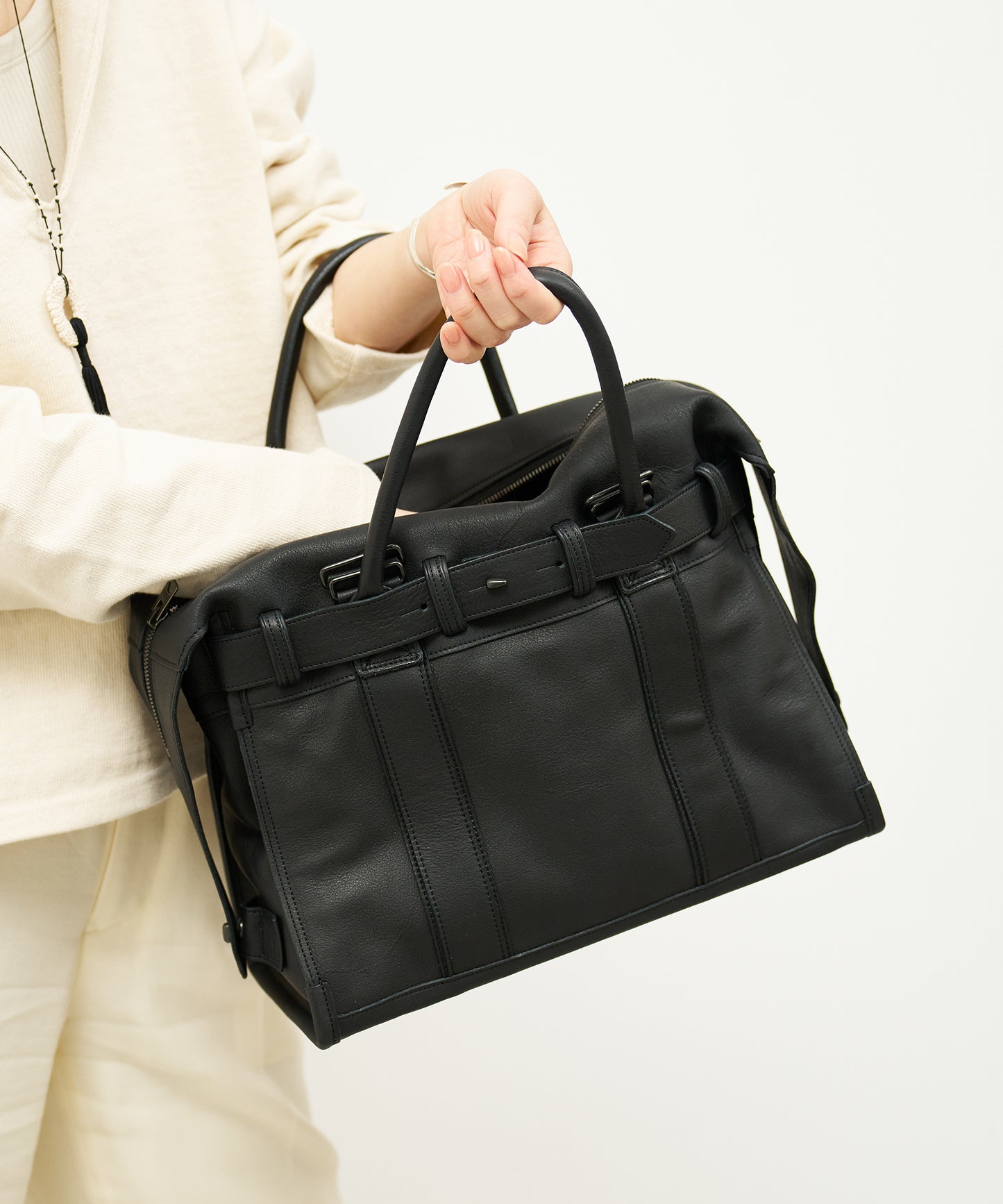 #52/ カデ34(black)/ 牛革・バレンシア