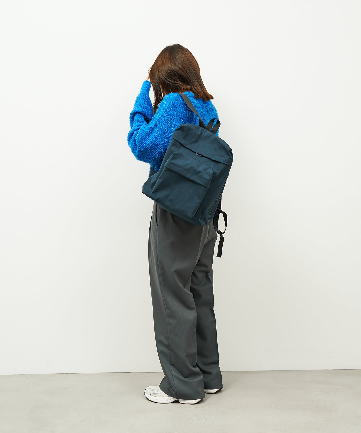 #89《~5/12 10%》80's リュック(navy blue)/ HD NYLON