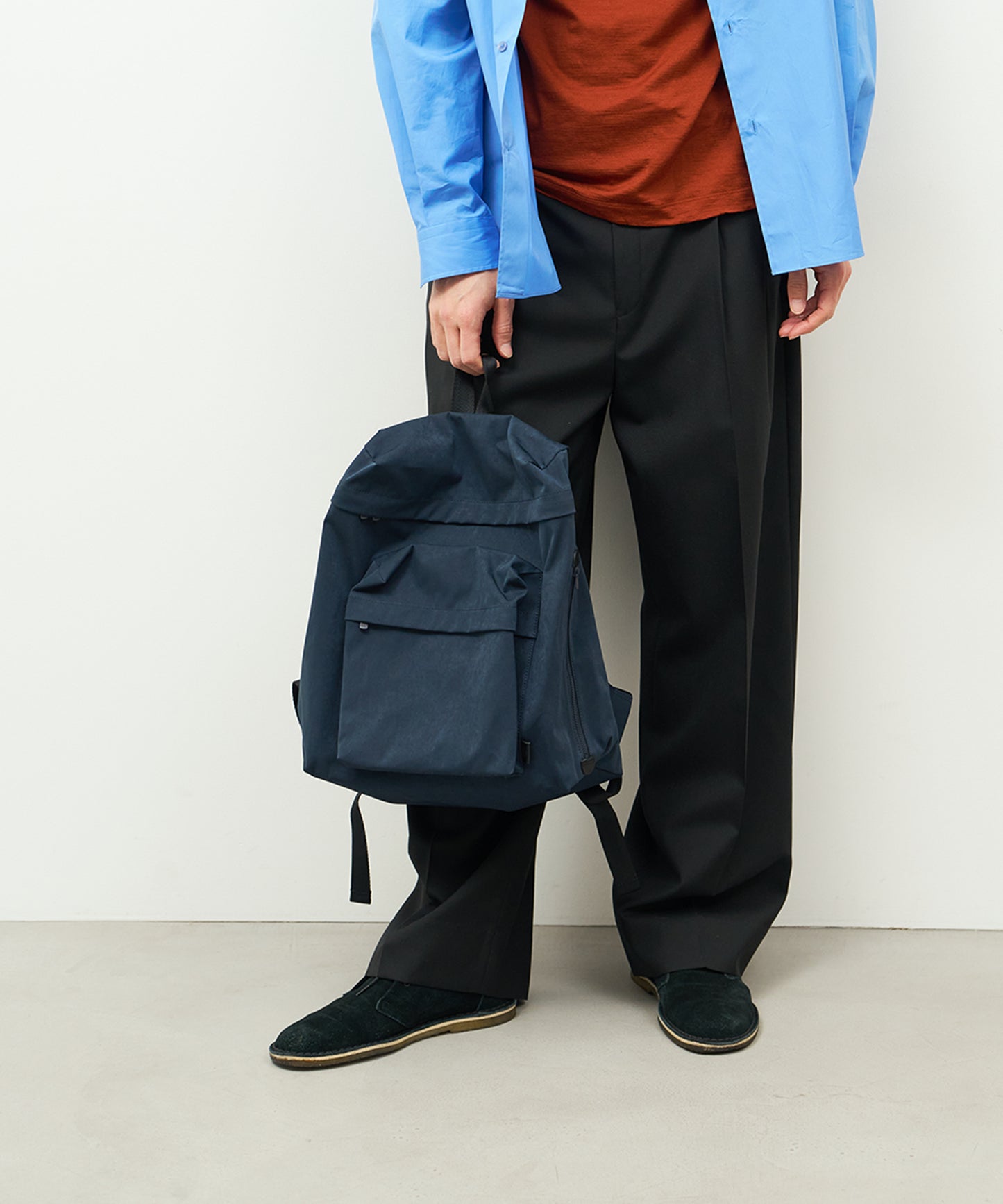 #89《~5/12 10%》80's リュック(navy blue)/ HD NYLON