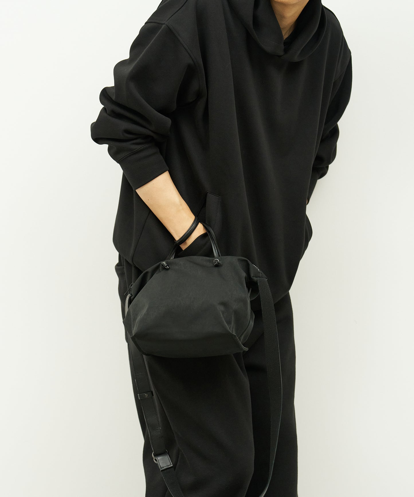 #89 / 2wayミニボストン(black)/ HD NYLON