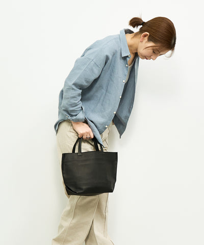 #30 / ランチバッグS(black)/ ピッグスキン・ハリー