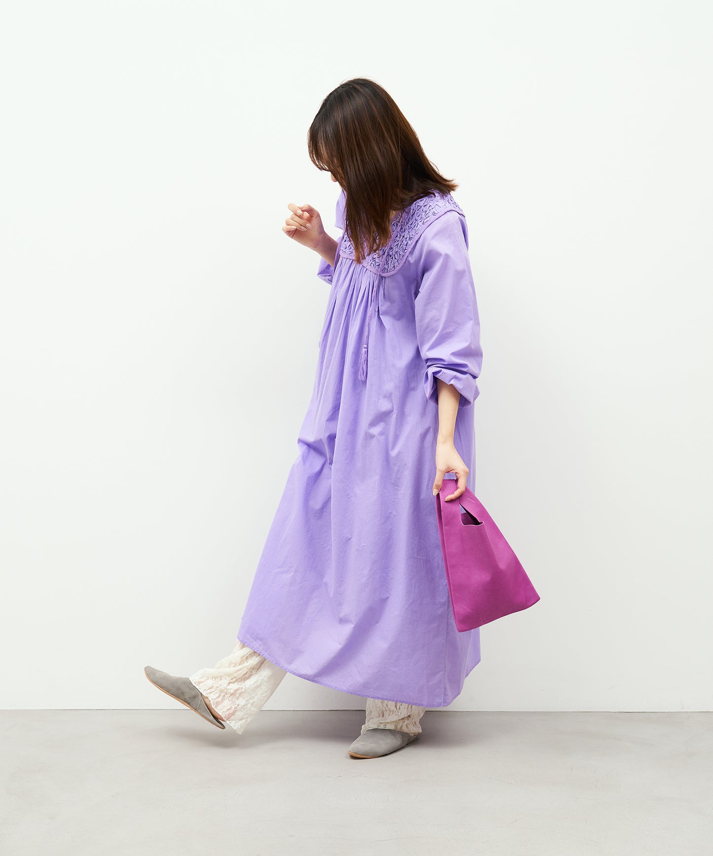 #30/ ミニレジブクロ(peony purple)/ ピッグスキン・ハリー