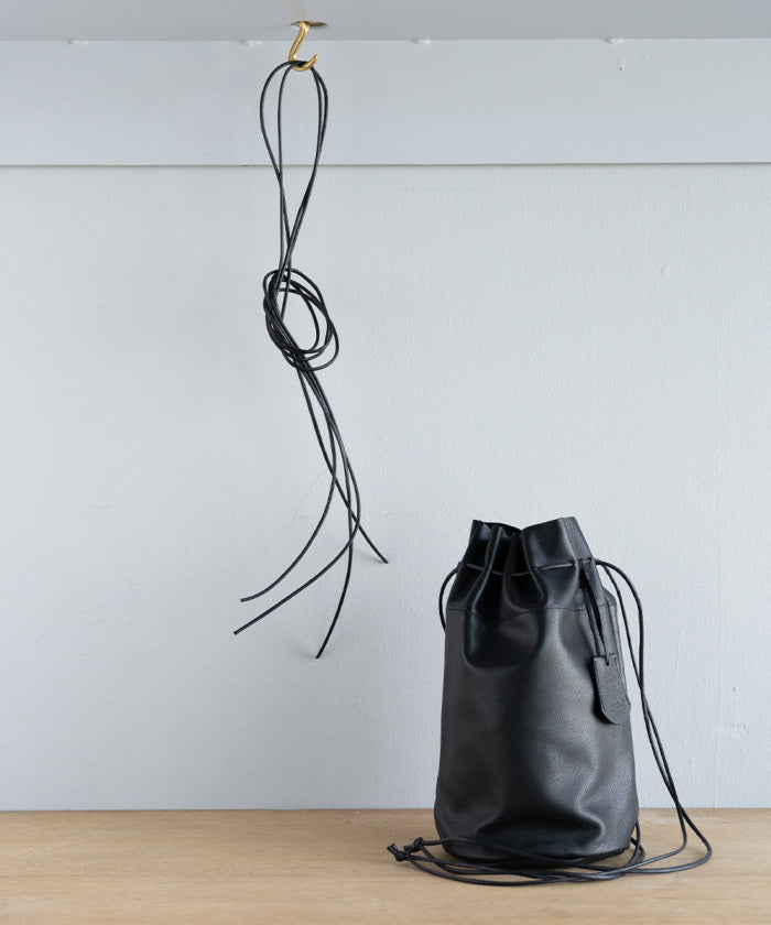 対応商品:やぎ革・STILL / キャニスターボトル ( black )