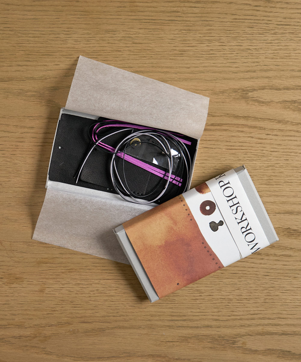 #30/ WORKSHOPKIT / 結んで作る コインパース