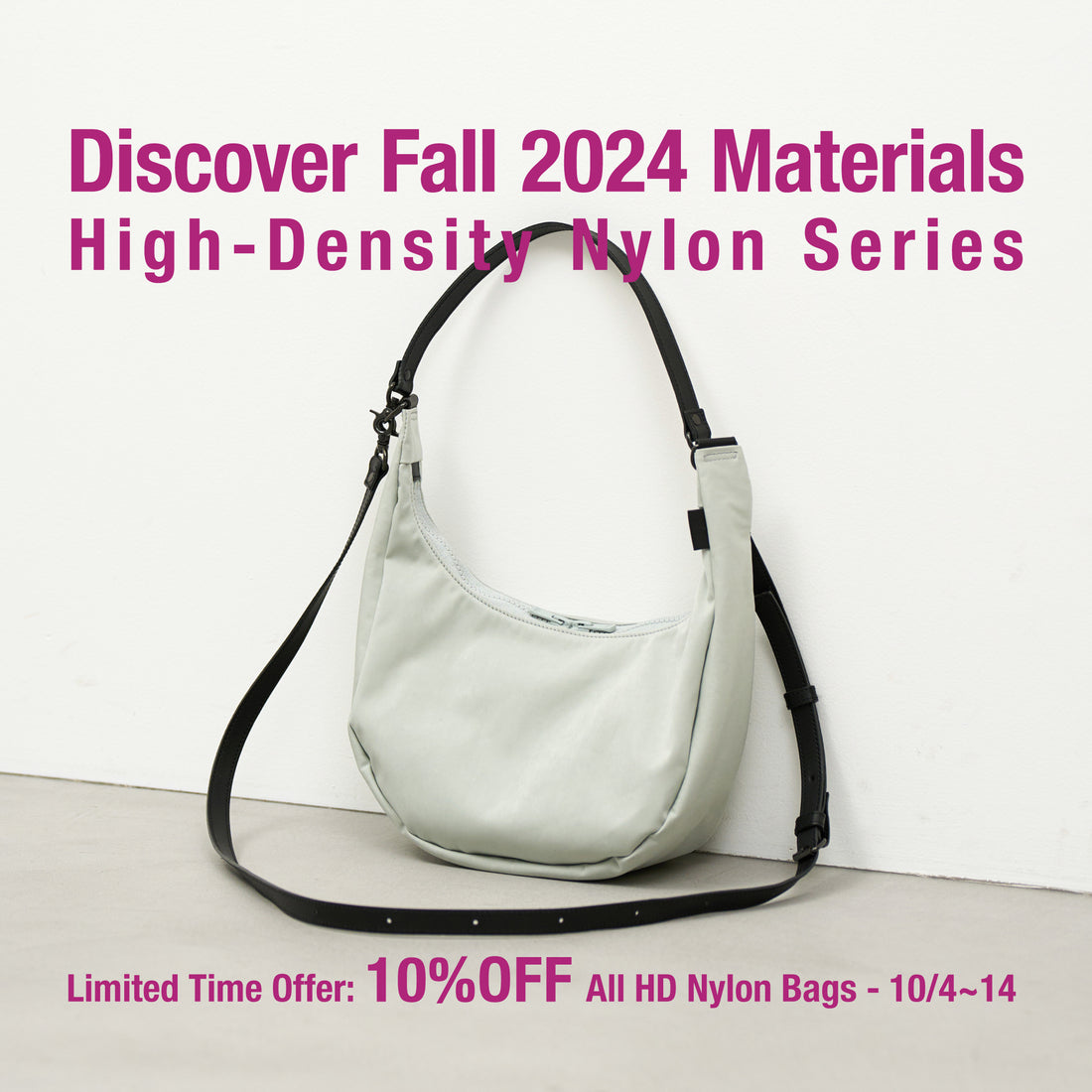 10%OFF "HD nylon "  Until October 14th