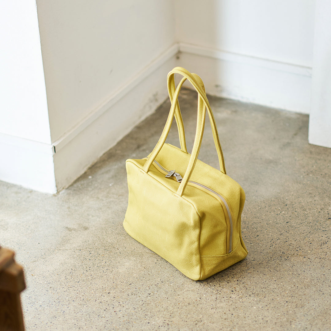 [8月上旬発売]ピッグスキン・ハリーの新色「pistachio yellow」